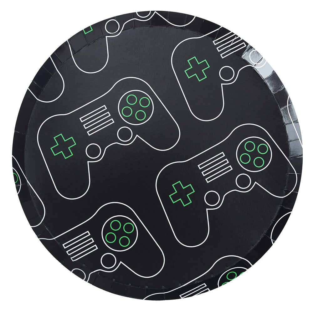 Controller Paper Plates - Pack of 8