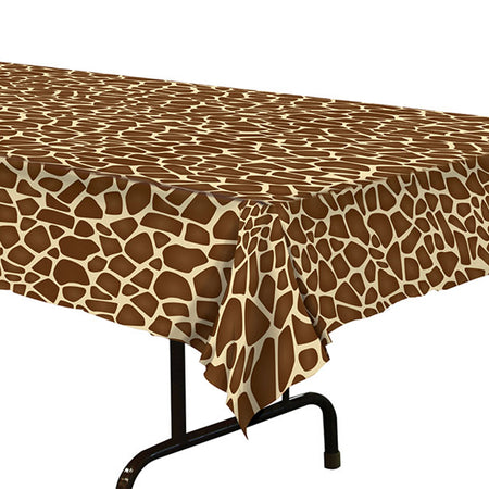 Giraffe Print Tablecover - 137cm x 274cm