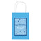 Personalised Glitz Blue Paper Party Bags - Pack of 12