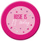 Personalised Glitz Pink Badge - 58mm