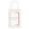 Personalised Glitz Rose Gold Paper Party Bags - Pack of 12