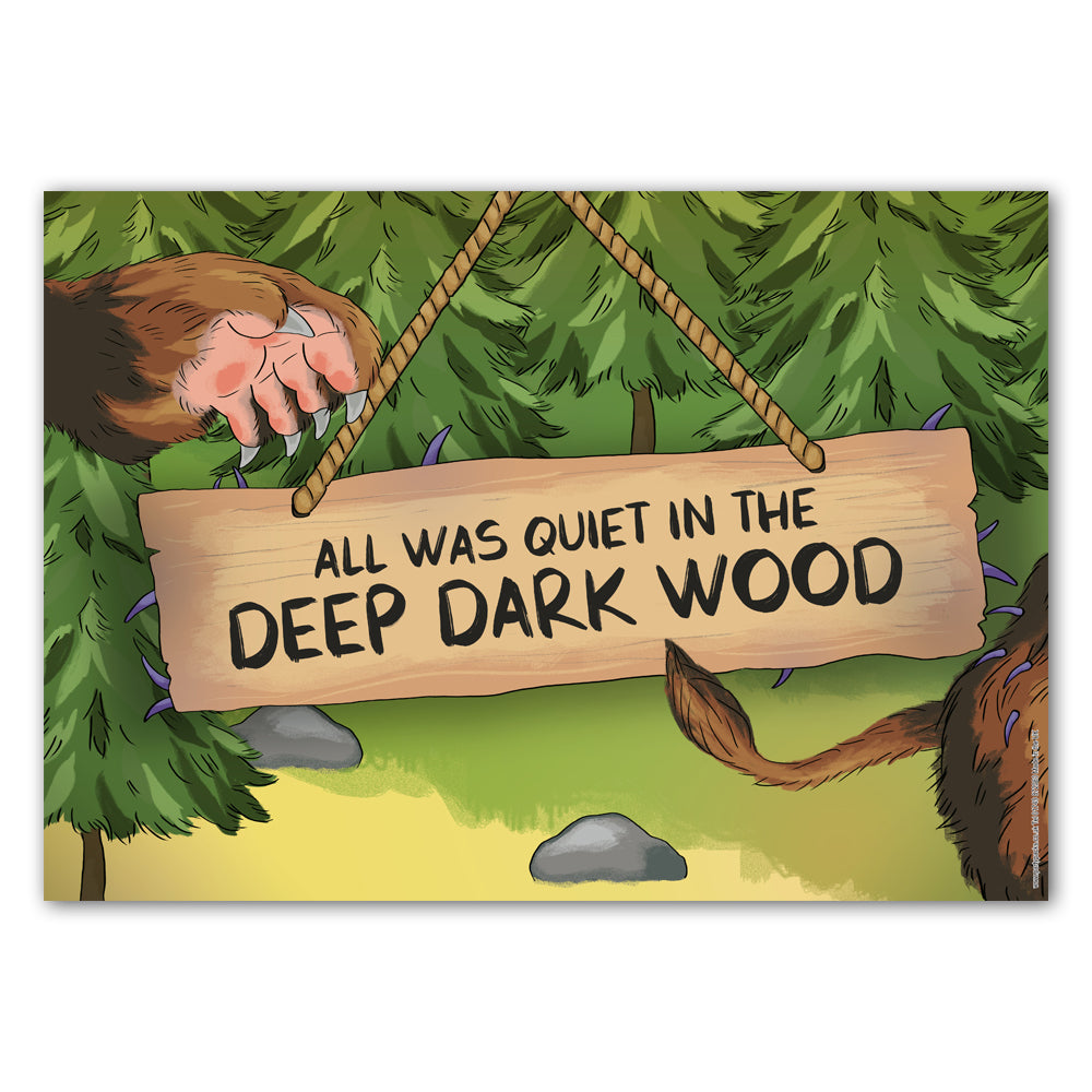 Walk in the Woods Wall Poster Decoration - A3