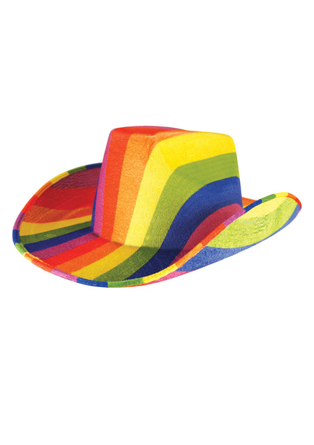 Rainbow Pride Cowboy Hat