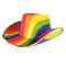 Rainbow Pride Cowboy Hat