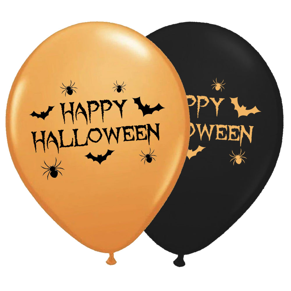 Halloween Latex Balloons - 10" - Pack of 10