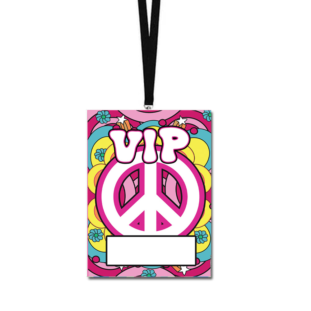 1960's Hippie Lanyards - Pack of 8