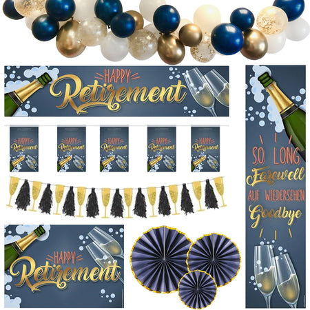 Happy Retirement Decoration Pack