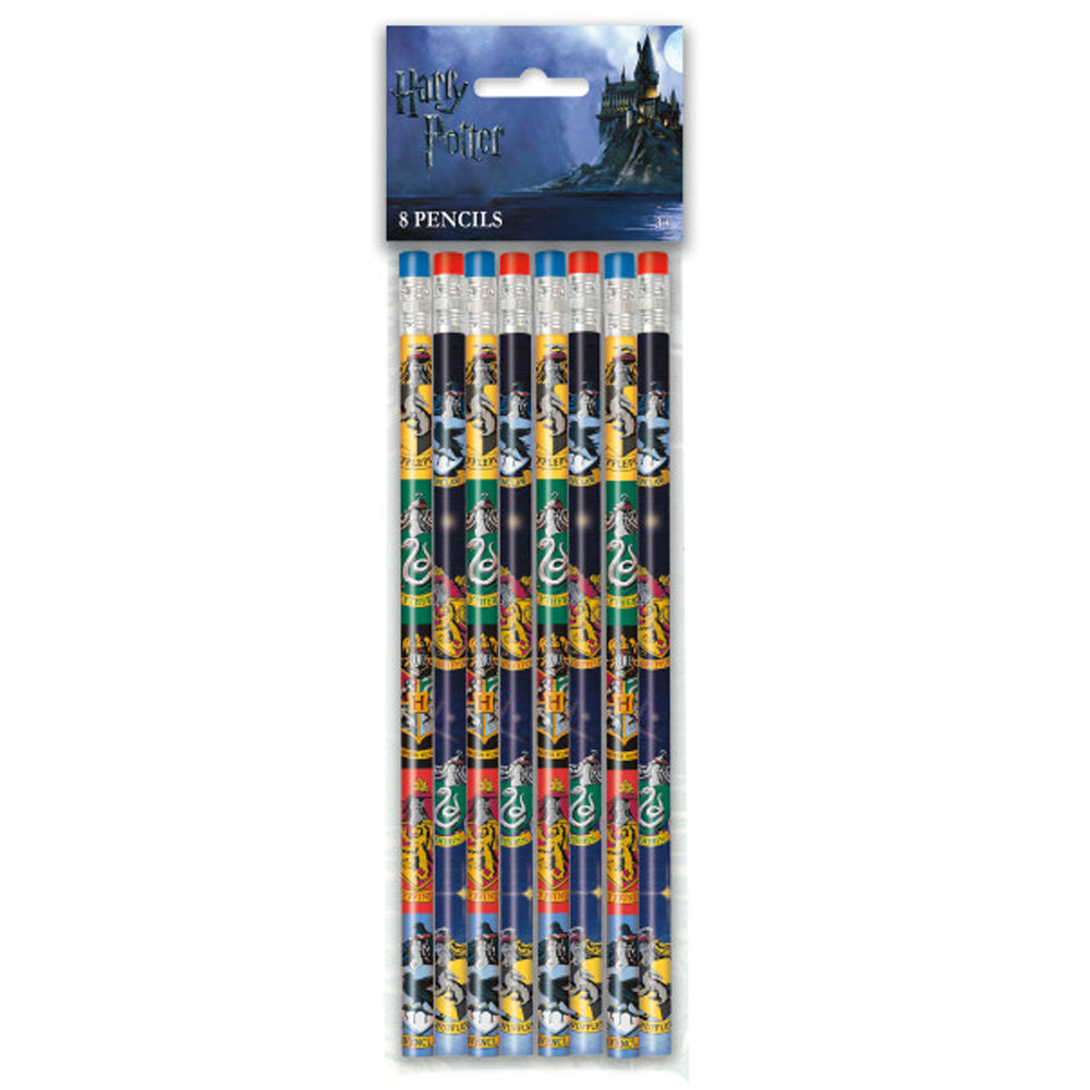 Harry Potter Pencils - Pack of 8