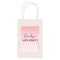 Personalised Pink Hen Party Paper Party Bags - Pack of 12