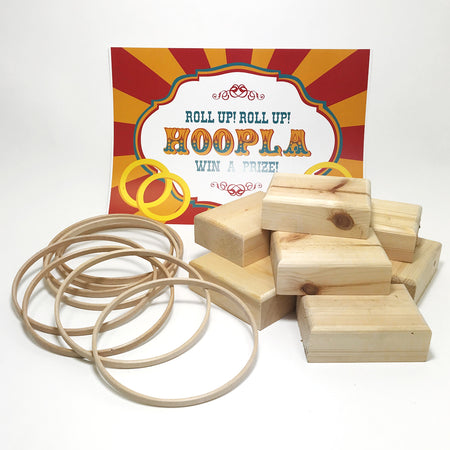 Wooden Hoopla Game