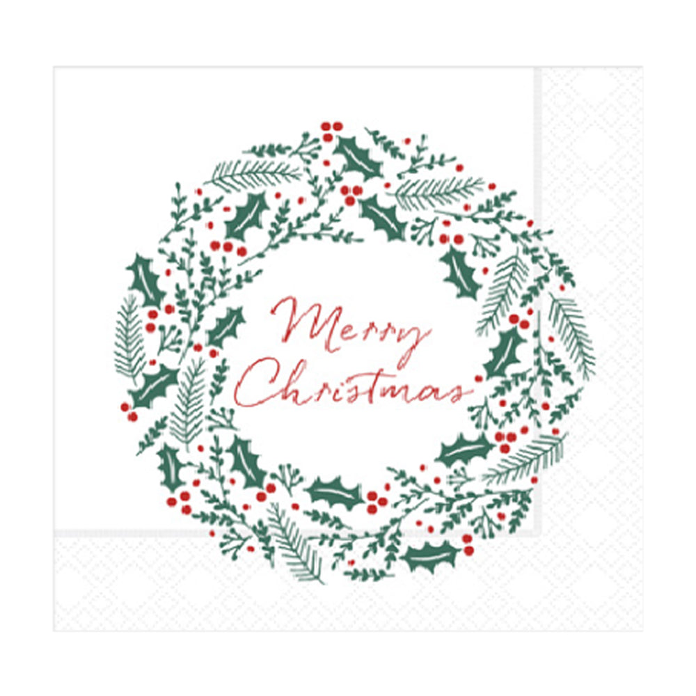 Jolly Holly Paper Napkins