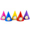 Jungle Animals Personalised Cone Hats - Pack of 8