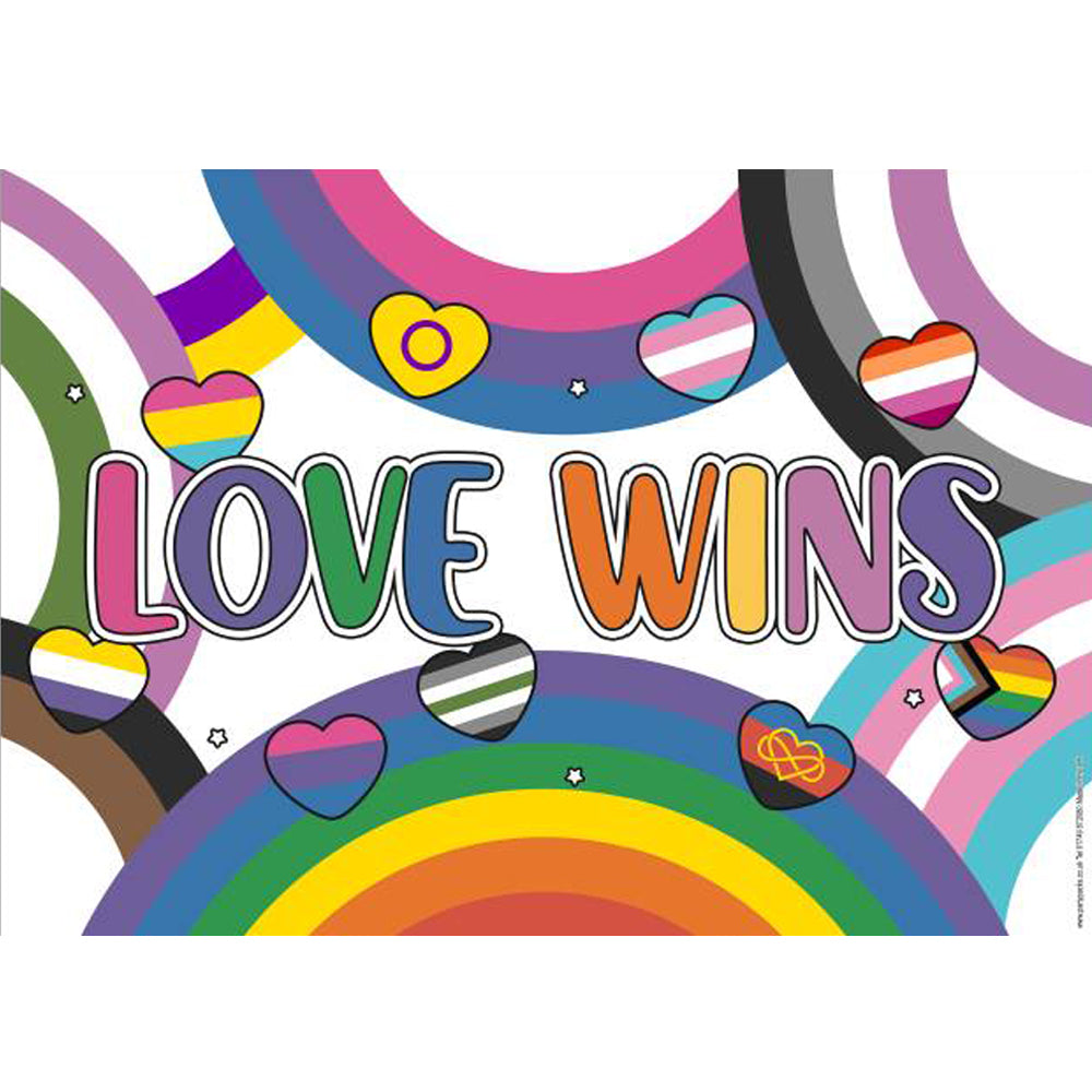 Love Wins Poster - A3