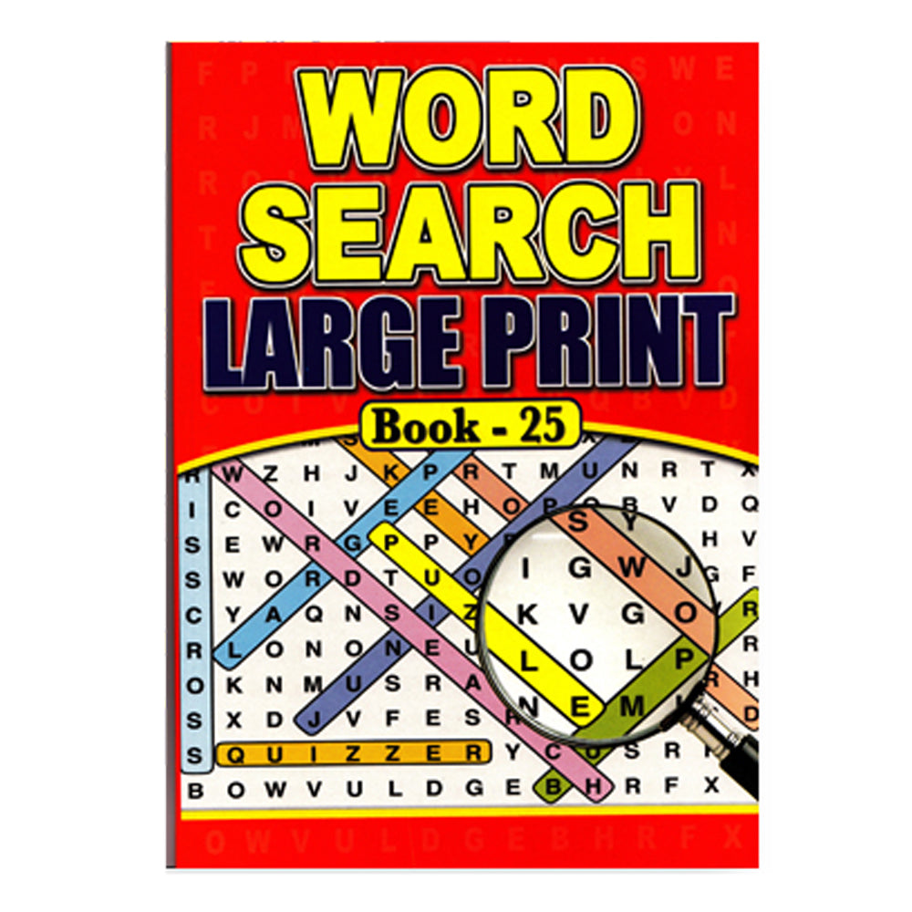 Large Print Word Search Puzzle Book