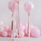 Rose Gold and Pink Balloon Tail Streamers - 14m