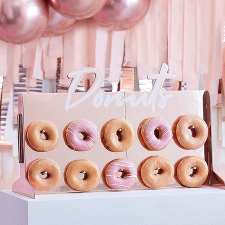 Rose Gold Doughnut Wall