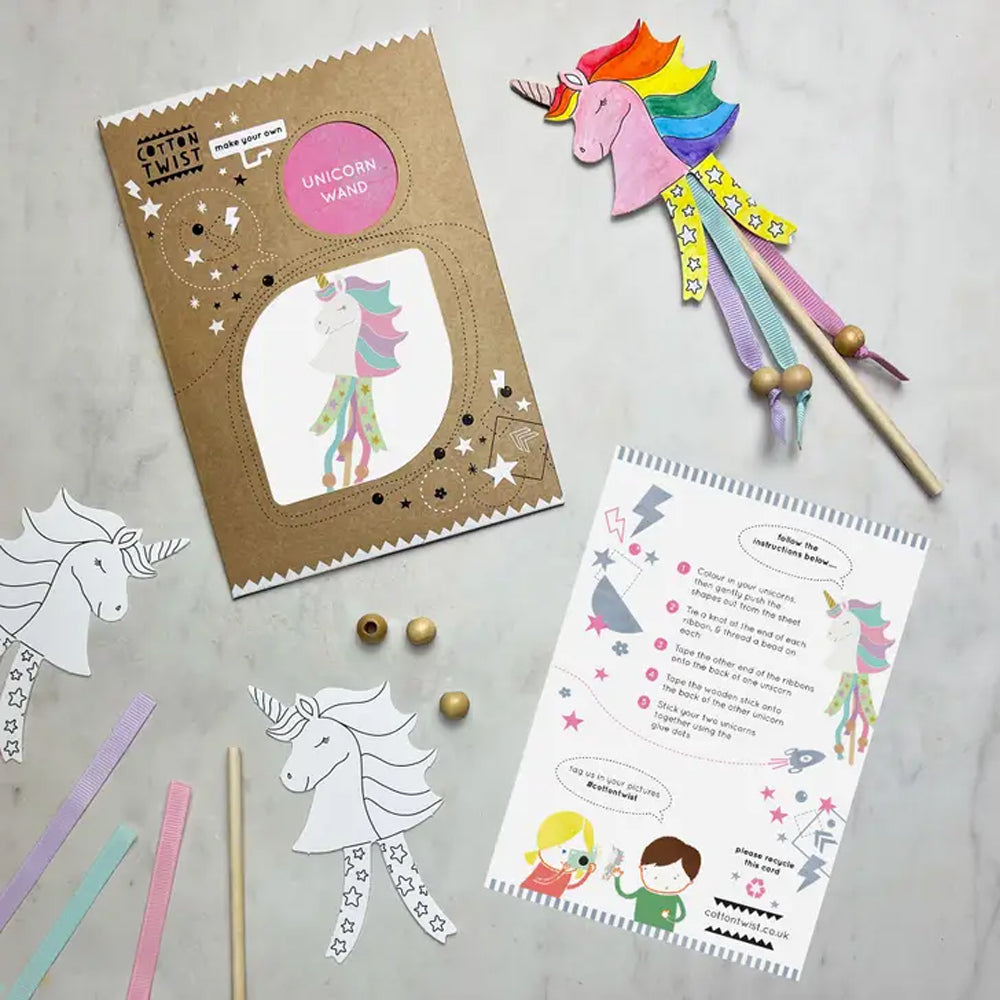 Make Your Own Unicorn Wand - Plastic Free