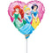 Disney Princess Mini Heart Foil Balloon Front