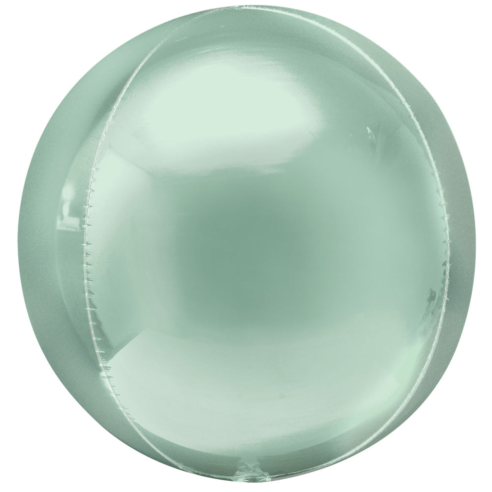 Mint Green Orb Foil Balloon - 16"