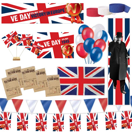 VE Day Decoration Party Pack