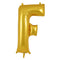 Gold Letter F Foil Balloon - 34