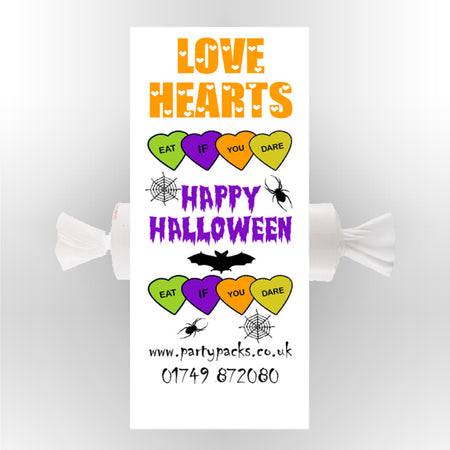 Halloween Love Hearts Sweets Kit- Pack 30