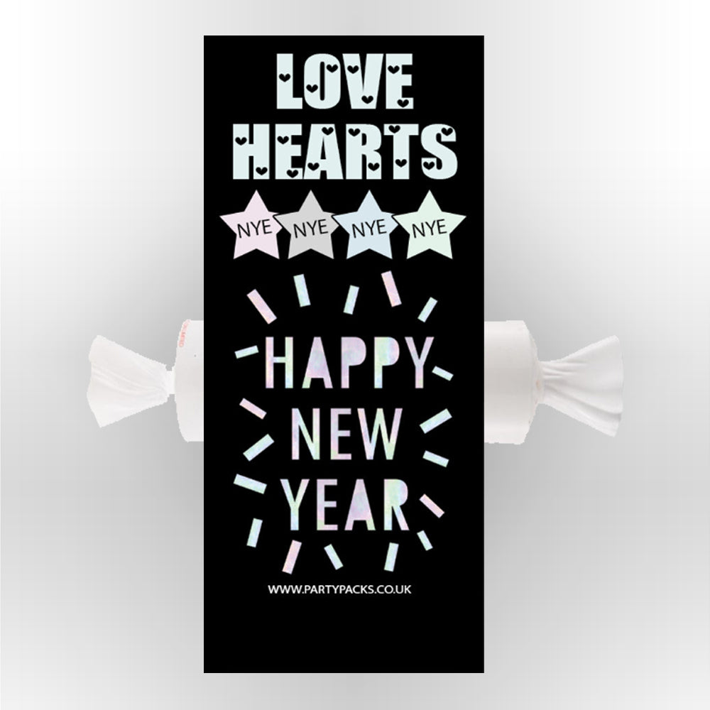 New Year Disco Love Hearts- Pack of 30