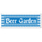 Oktoberfest Beer Garden PVC Sign Banner - 1.52m