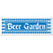 Oktoberfest Beer Garden PVC Sign Banner - 1.52m