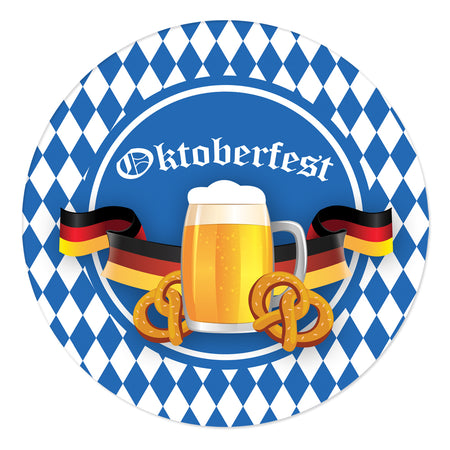 Oktoberfest Stickers - 5cm - Sheet of 15