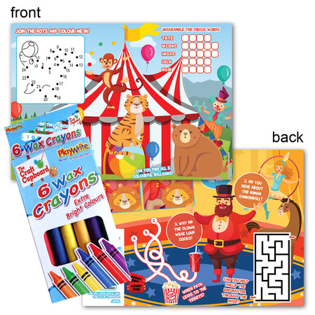 Circus Colouring Activity Pack - Pack of 100