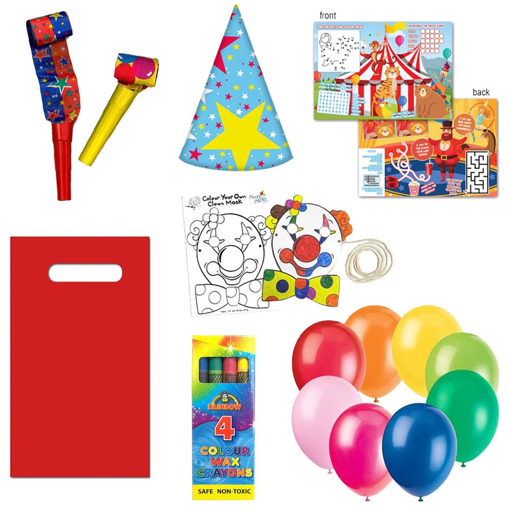 Children's Circus Party Pack For 100 Children