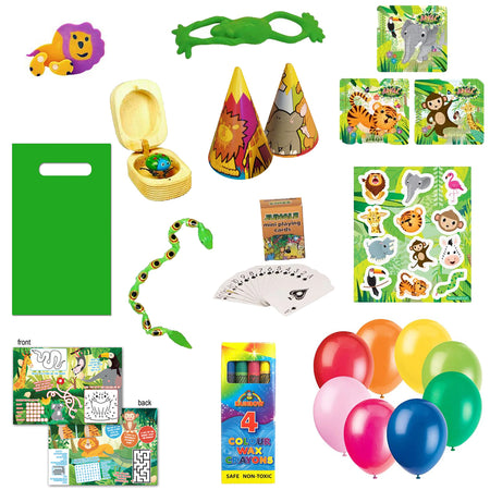 Children's Jungle Party Pack For 100 Children