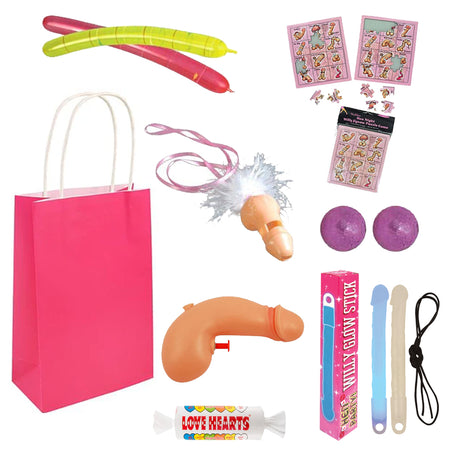 Rude Hen Party Bag With Contents