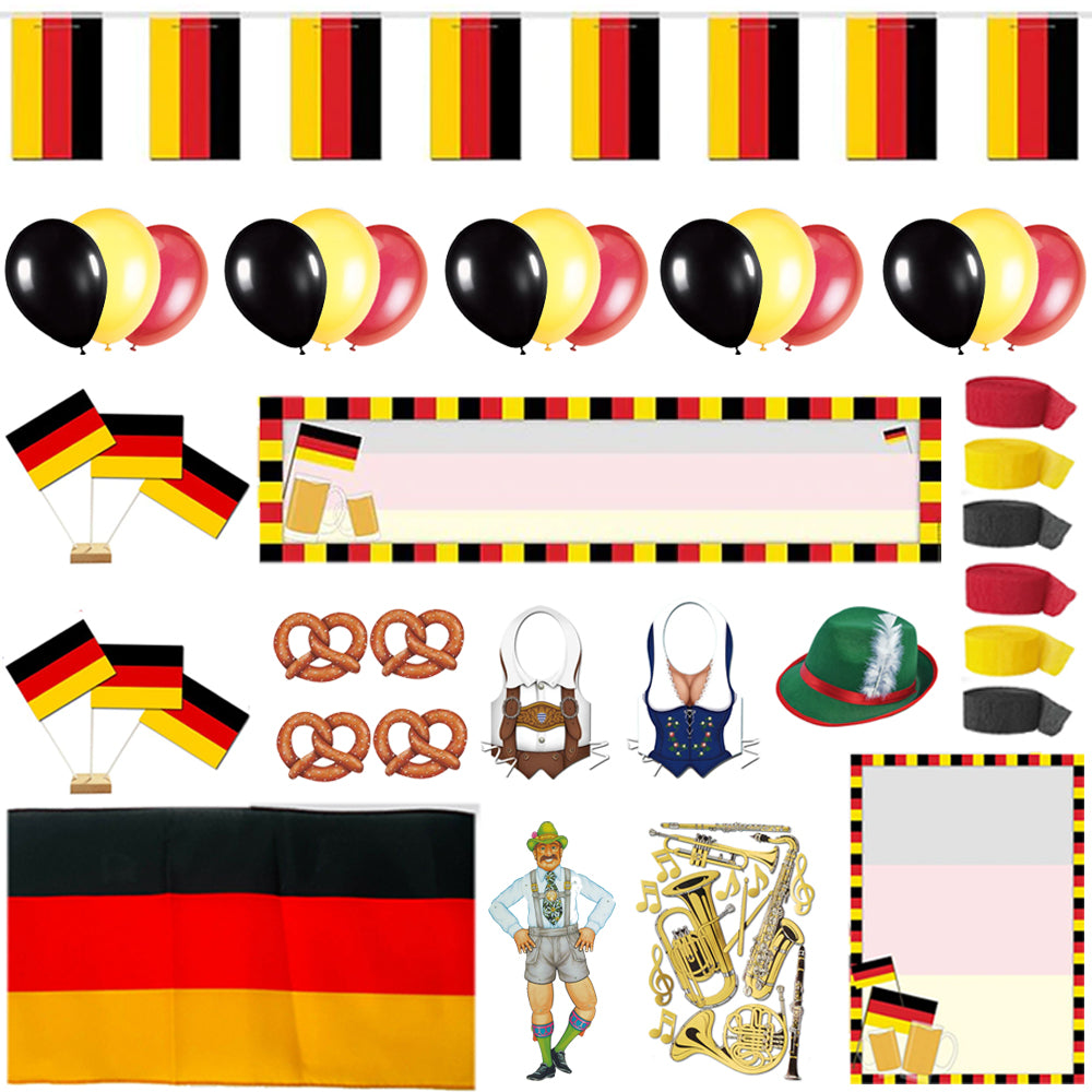 German Decoration & Novelty Party Pack
