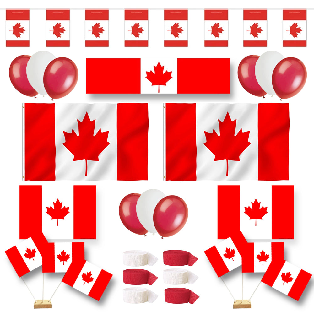 Canada Flag Decoration Pack