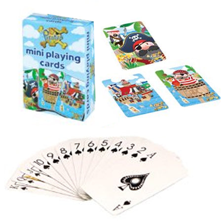 Mini Pirate Playing Cards - 6cm