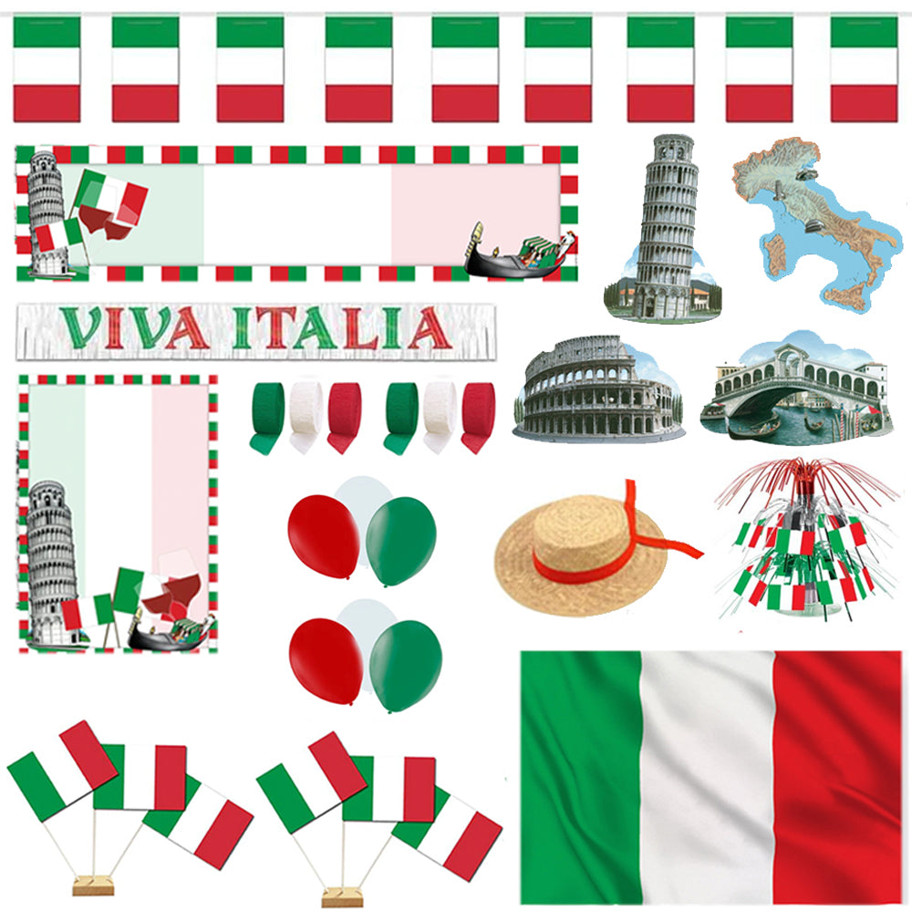 Italian Decoration & Novelty Party Pack