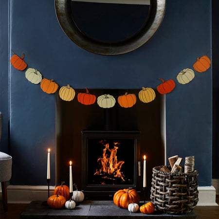 Pumpkin Garland - 2.5m