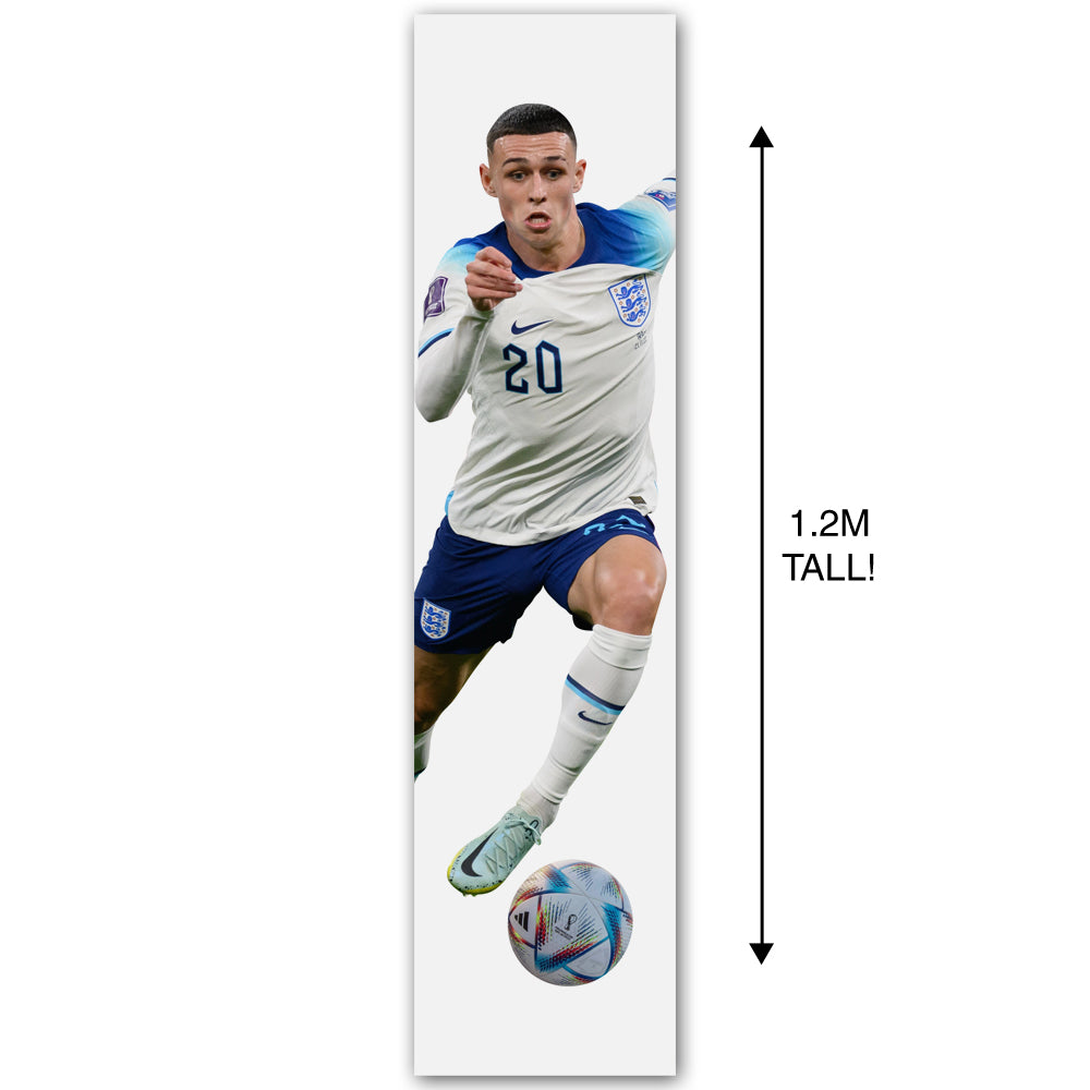 Phil Foden Football Paper Wall & Door Banner Decoration - 1.2m