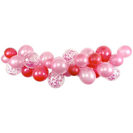 Pink Mix Balloon Arch DIY Kit - 30 Balloons - 2.5m