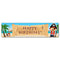 Pirate Happy Birthday Banner Decoration - 1.2m