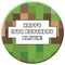 Personalised Pixel Blocks Badge 58mm - Each