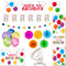 Rainbow Balloons Happy 4th Birthday Decoration Pack