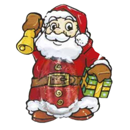 Santa With Presents Chocolate - 6cm - Each