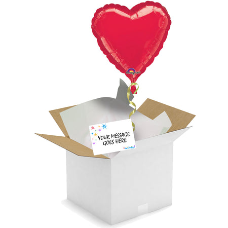 Balloon In A Box - Red Heart 18