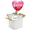 Balloon In A Box - Valentine's I Love You Foil Balloon - 18
