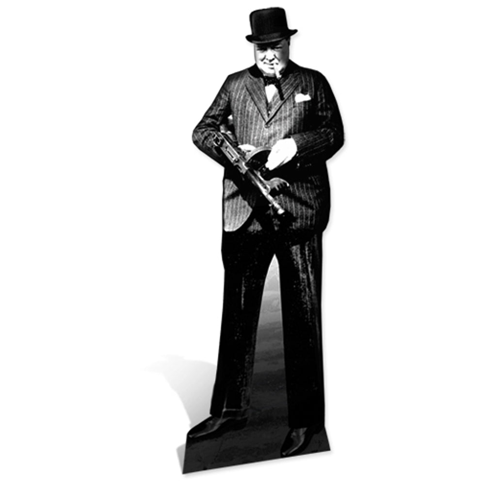 Winston Churchill Cardboard Cutout 1.8m Party Packs