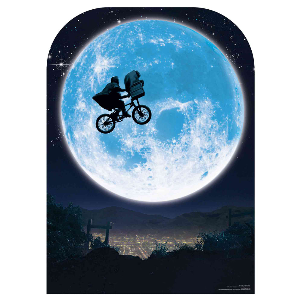ET The Extra Terrestrial 80's Cardboard Cutout Decoration - 1.3m