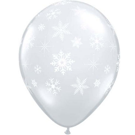 Clear Snowflakes Balloons - 11